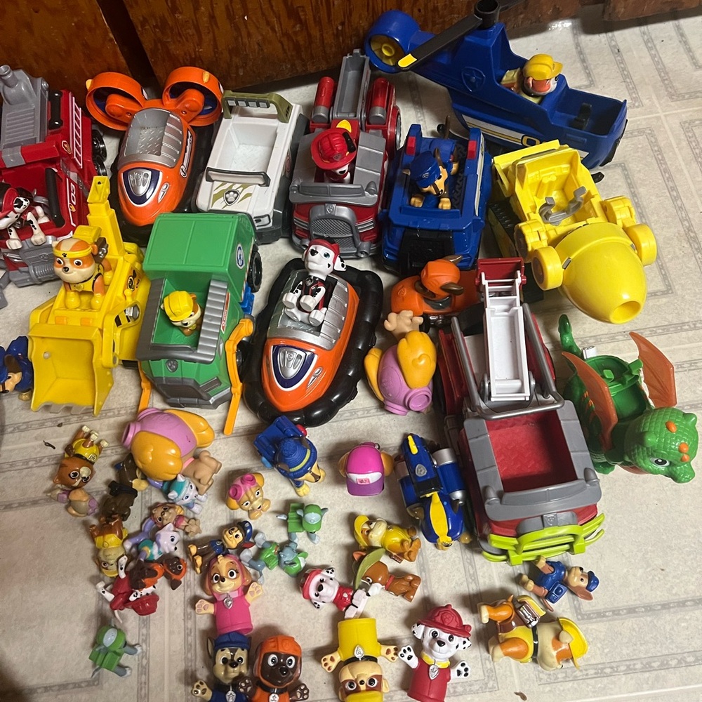 Paw Patrol Rescue Vehicle Set - Multicolor
